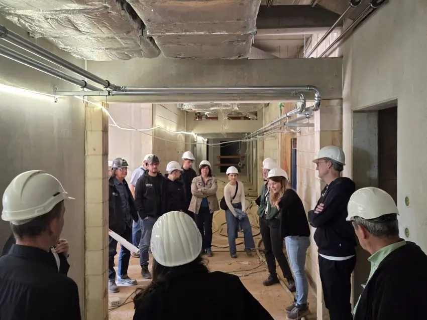 Besichtigung Krankenhaus Lebach durch das Team von K&uuml;hn Architekten, April 2026
